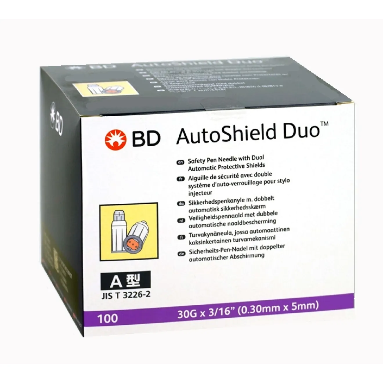 BD AUTOSHIELD Duo Sicherheits-Pen-Nadeln 5 mm 100 ST