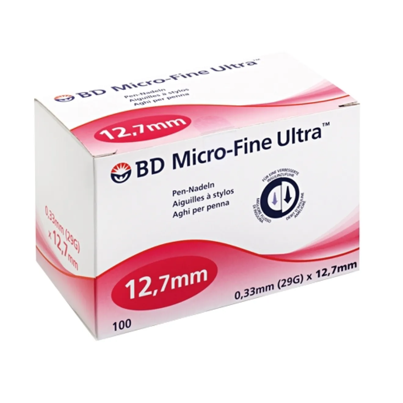 BD Micro Fine Ultra Pen-Nadeln 0,33x12,7 mm 100 ST 325118