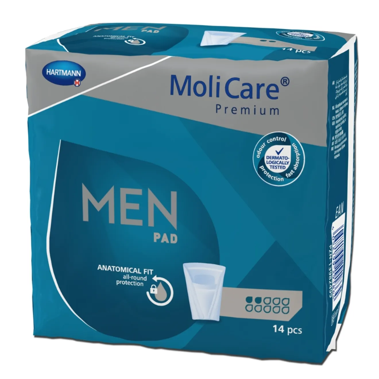 MOLICARE Premium MEN Pad 2 Tropfen 12x14 ST 168600
