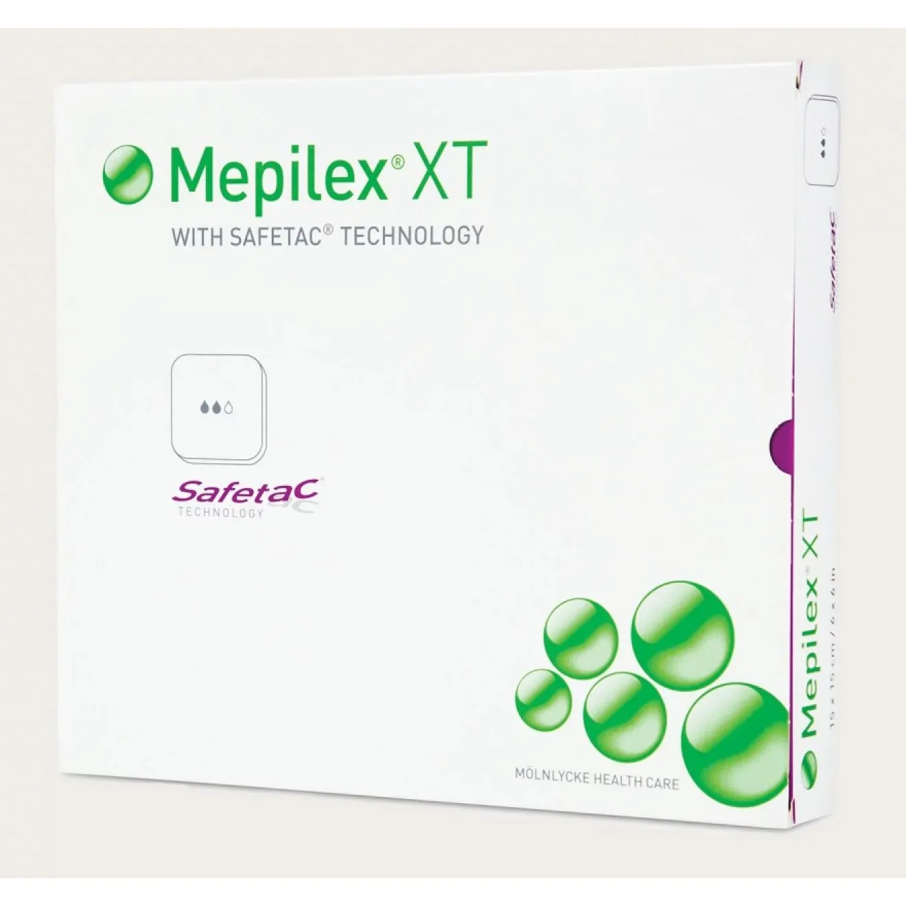 MEPILEX XT 15x15 cm Schaumverband 5 ST