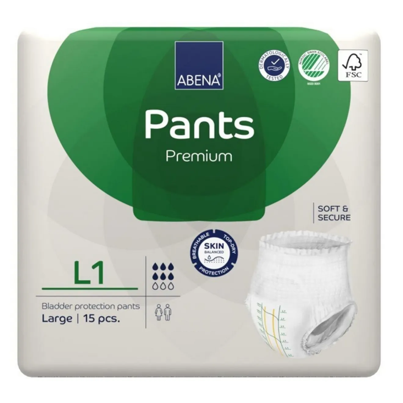 ABENA Pants Premium L1 6x15 ST