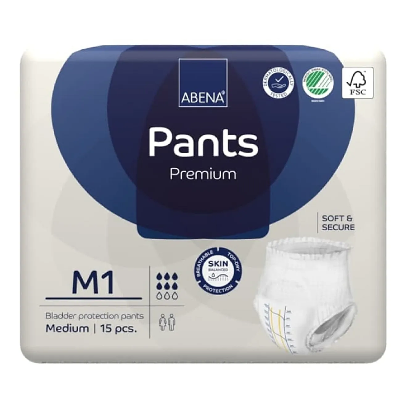 ABENA Pants Premium M1 6x15 ST