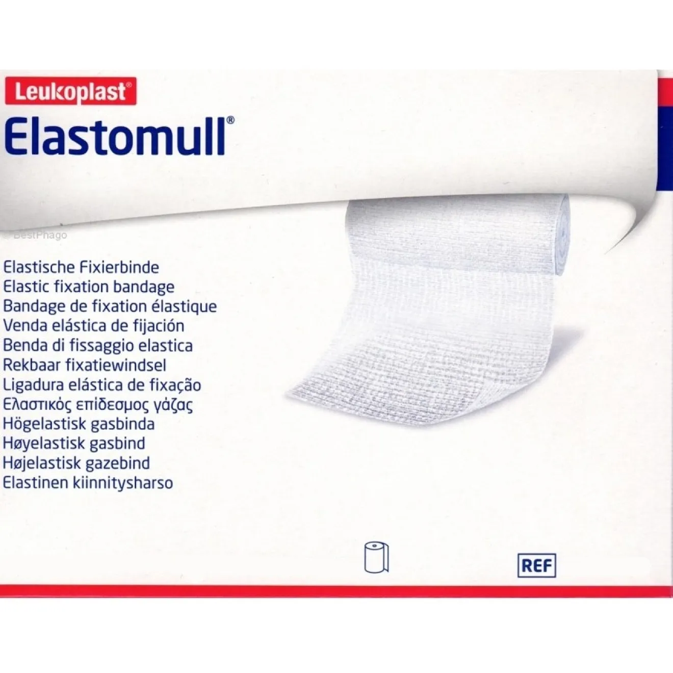 Elastomull 4mx6cm elastische Fixierbinde 2095 1 ST