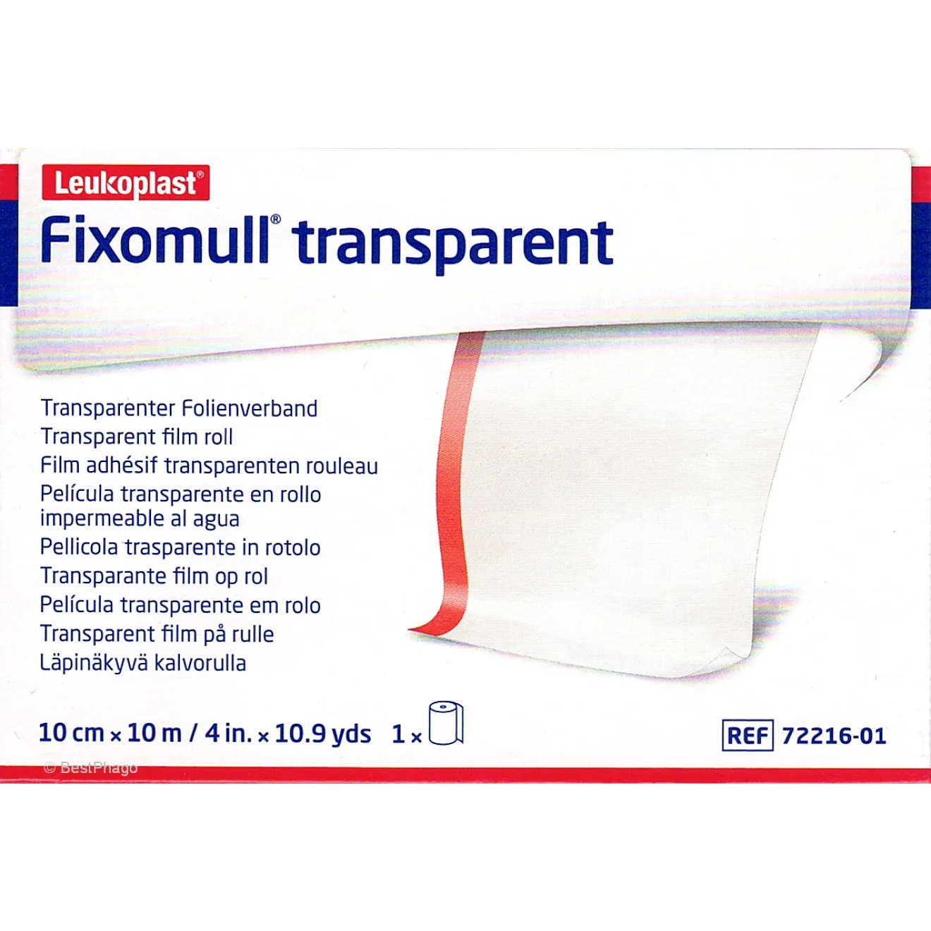 FIXOMULL transparent 10cm x 10m 72216-01 1 ST