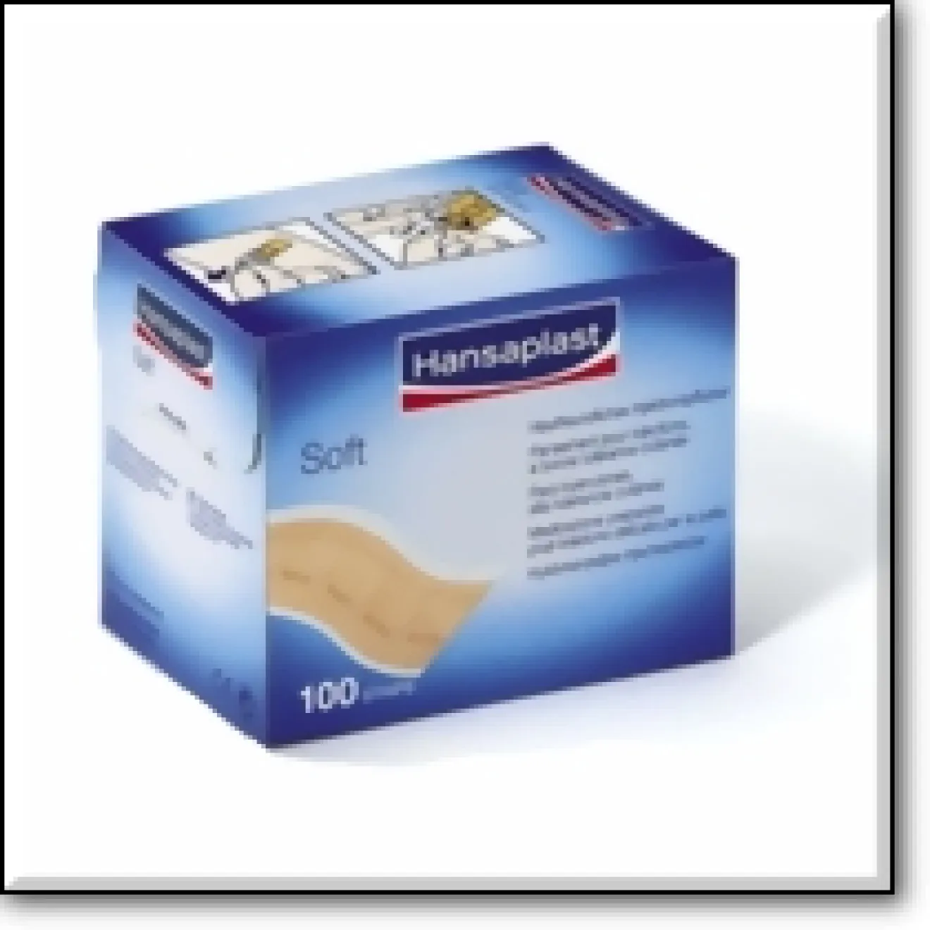 Hansaplast Soft Injektionspflaster 1,9x4cm 45021 100 ST