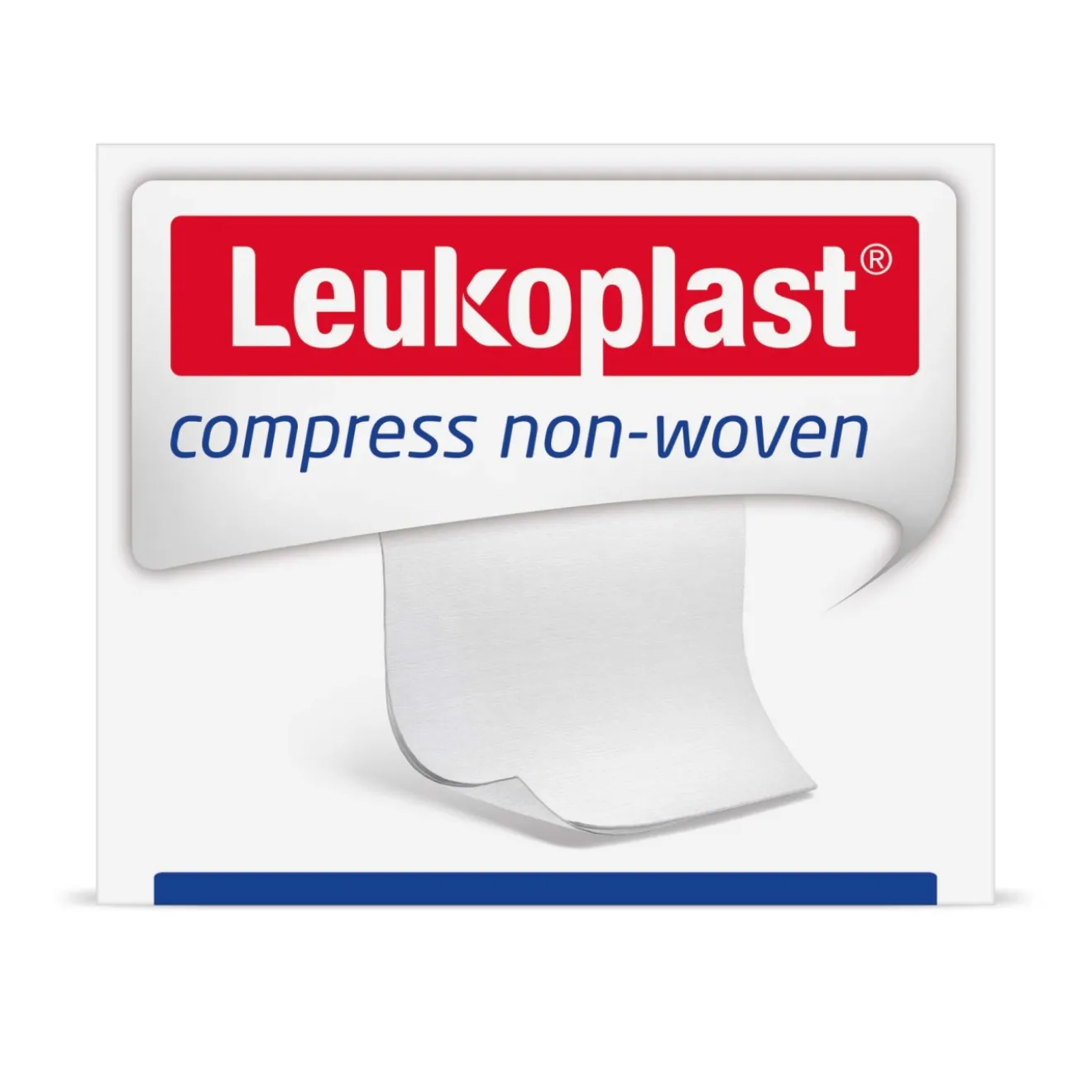LEUKOPLAST compress non-woven 7,5x7,5cm ste.4f 100 ST