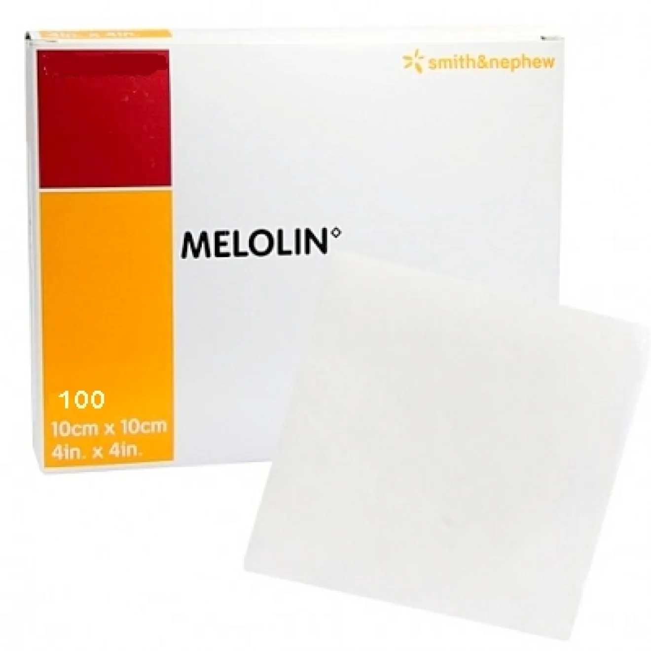 Melolin 10x10cm Wundauflagen S+N, 100 ST