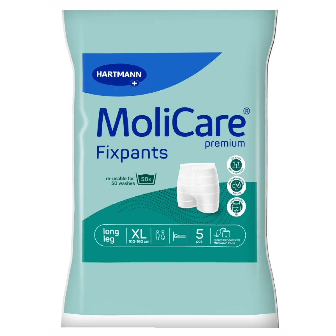 MOLICARE Premium Fixpants long leg Gr.XL 5 ST 947798