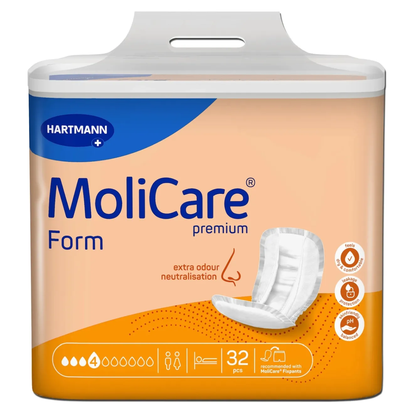 MOLICARE Premium Form 4 Tropfen 32 ST