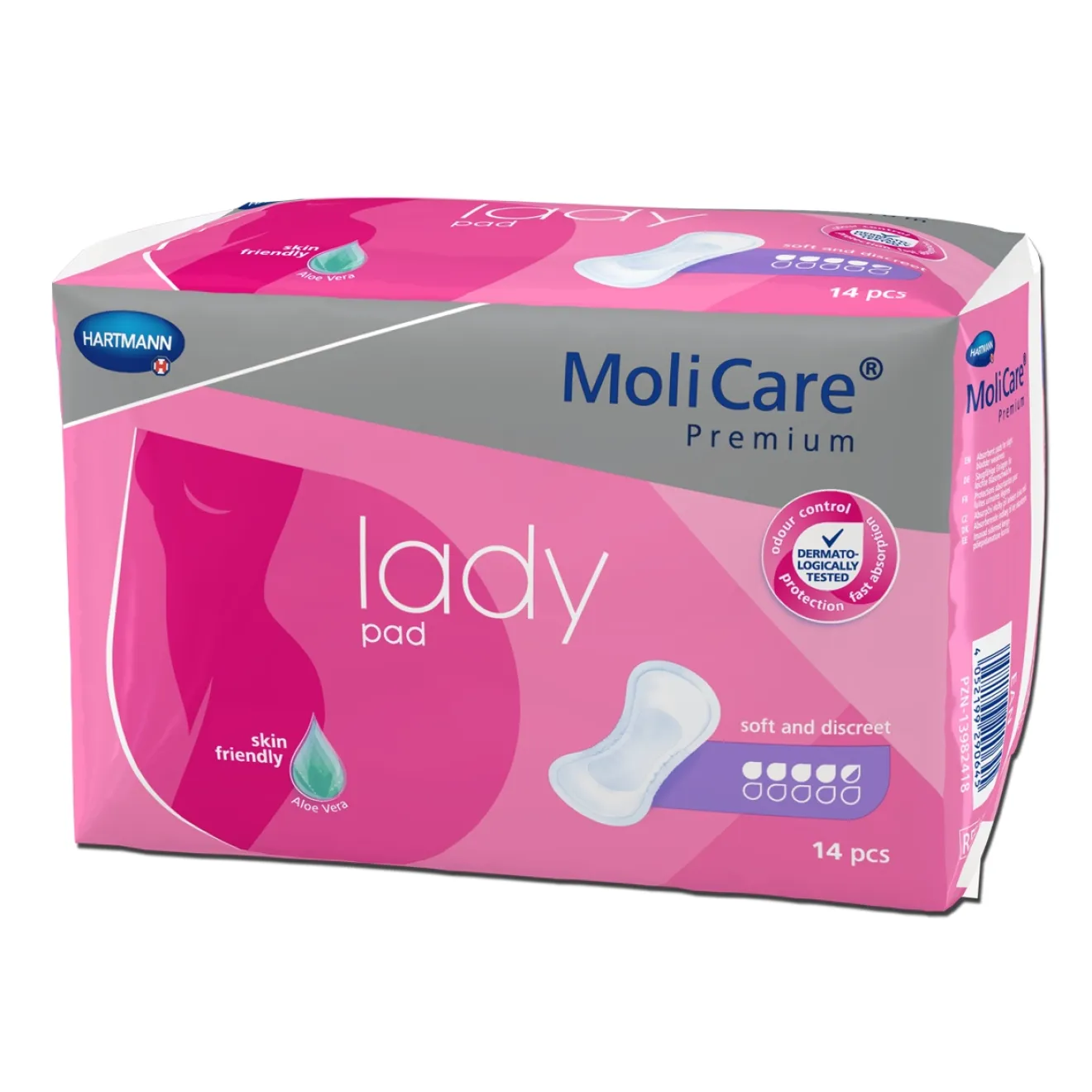 MOLICARE Premium lady pad 4,5 Tropfen 12x14 ST 168654