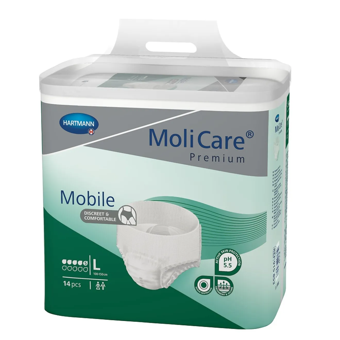 MOLICARE Premium Mobile 5 Tropfen Gr.L 14 ST 915853