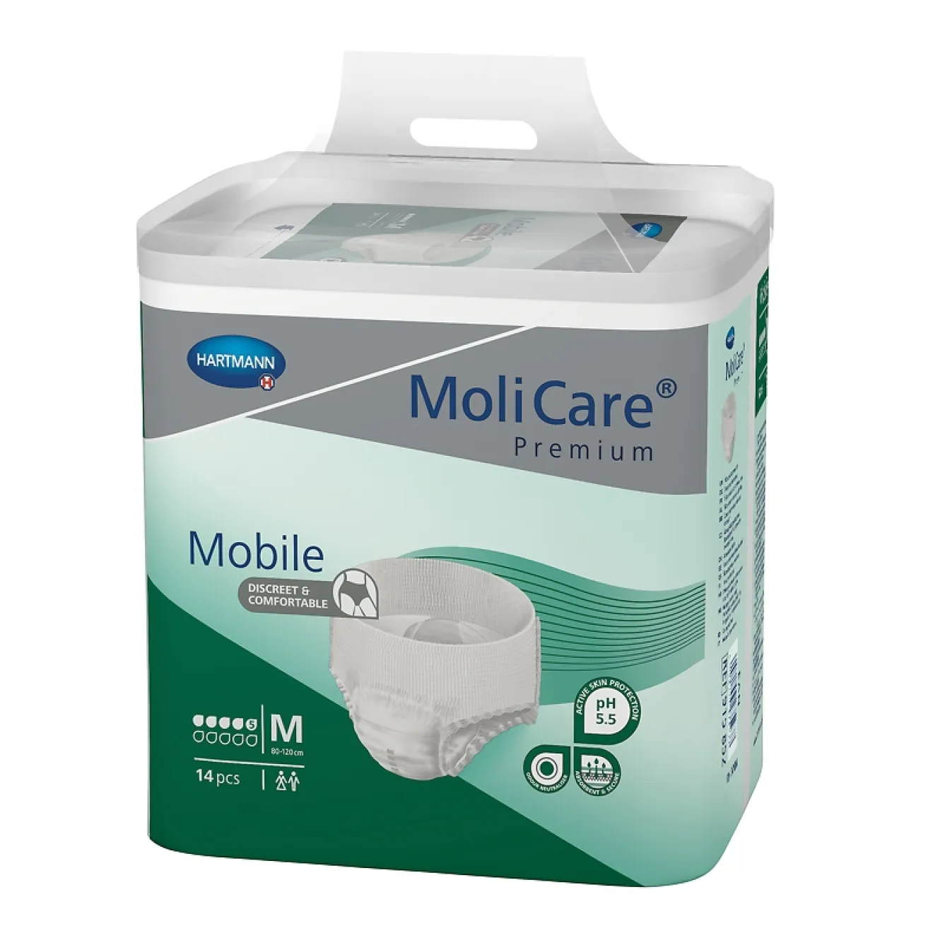 MOLICARE Premium Mobile 5 Tropfen Gr.M 3x14 ST 915852