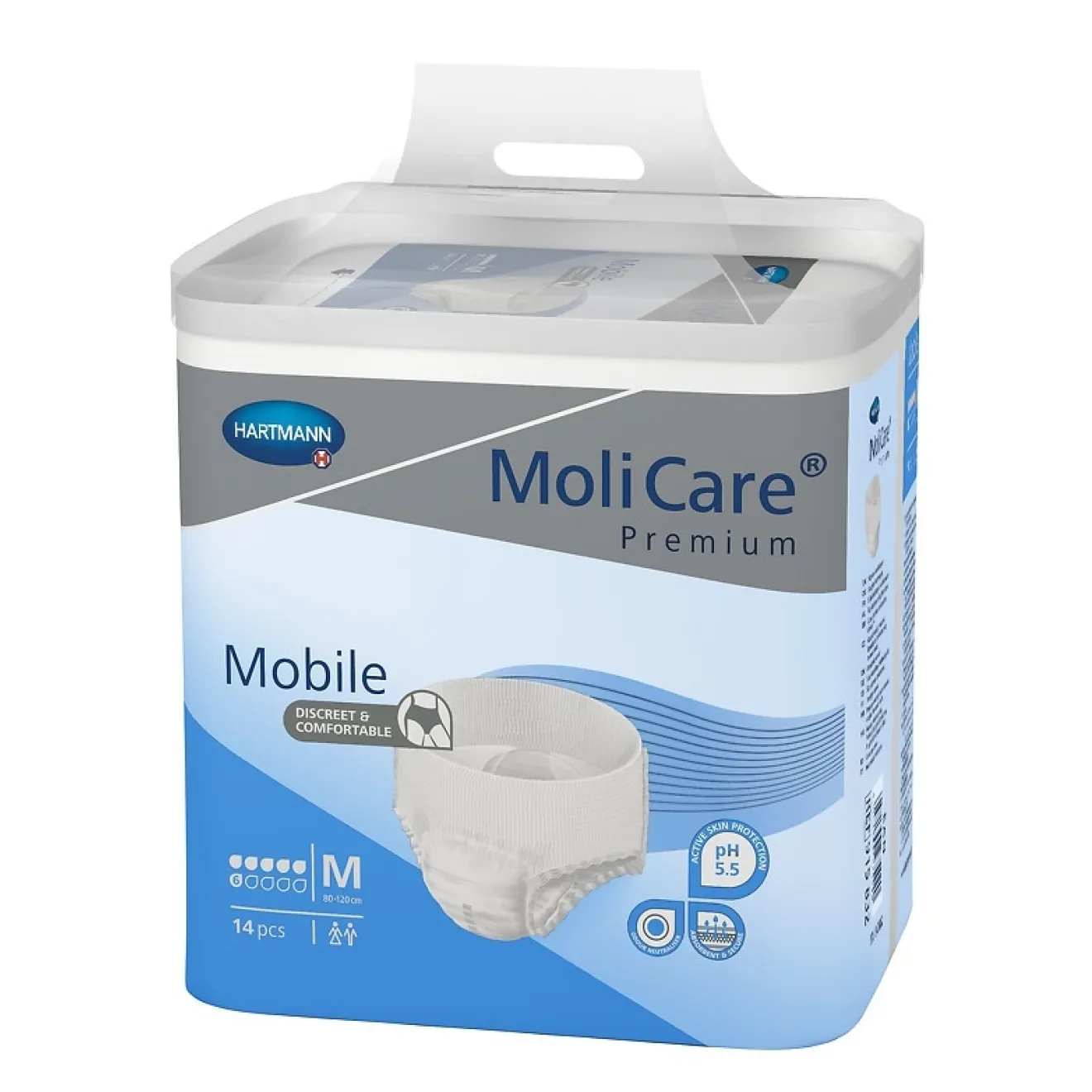 MOLICARE Premium Mobile 6 Tropfen Gr.M 3x14 ST 915832