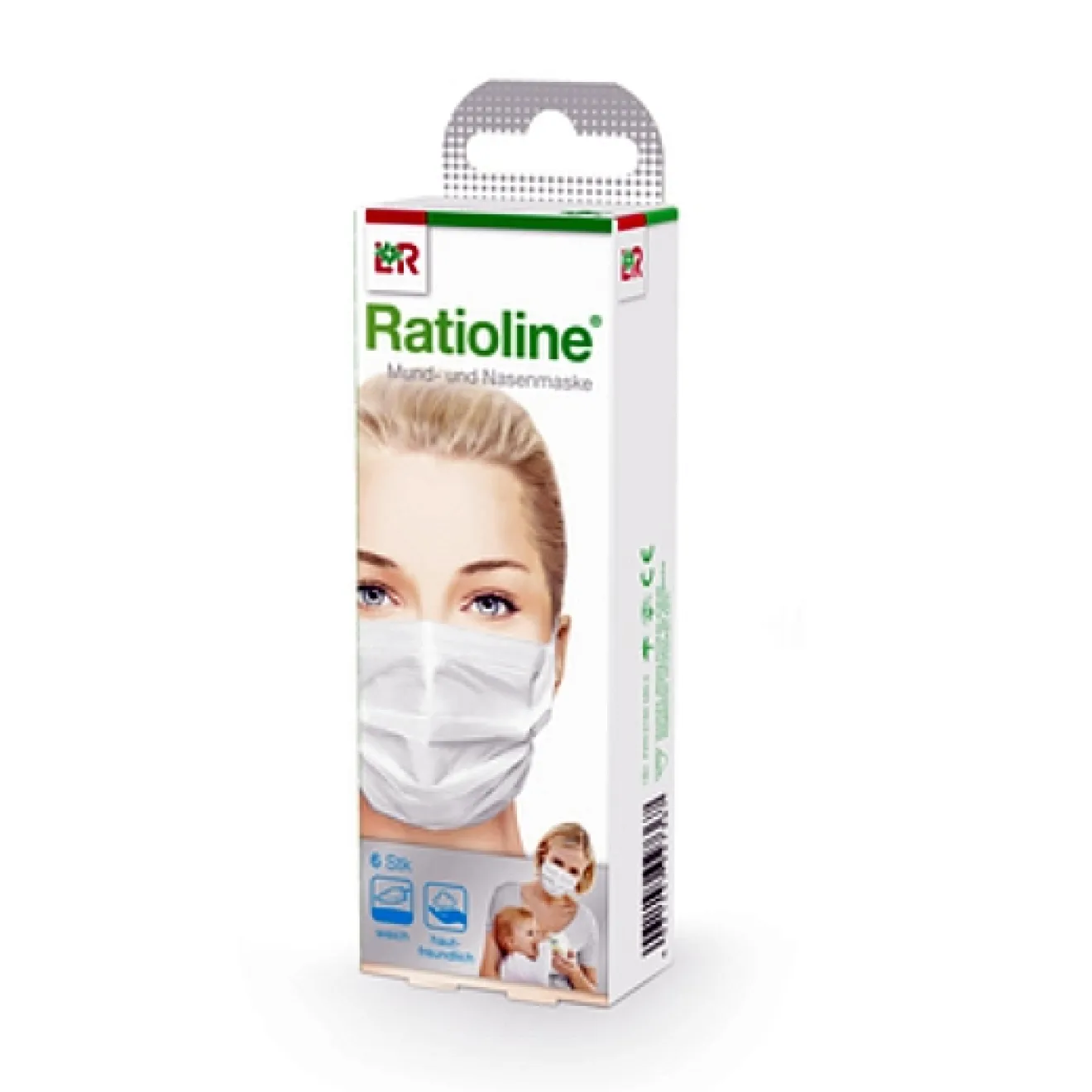 RATIOLINE bambino Mund- und Nasenmaske 6 ST
