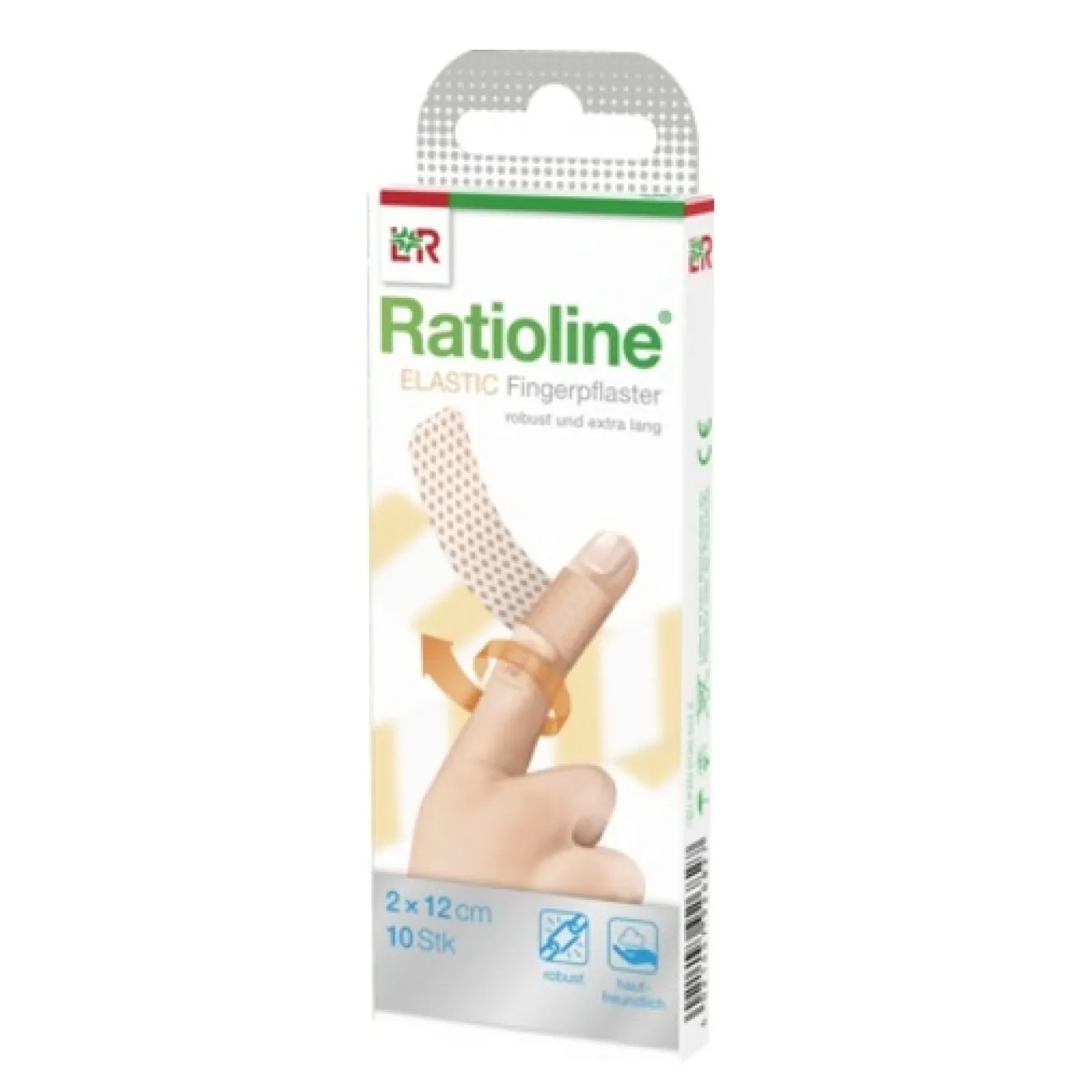 RATIOLINE elastic Fingerverband 2x12 cm 10 ST
