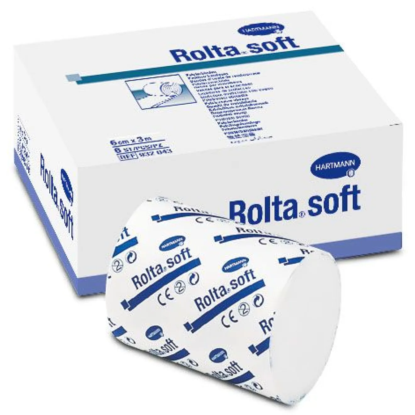 ROLTA soft Synth.-Wattebinde 6 cmx3 m 6 ST