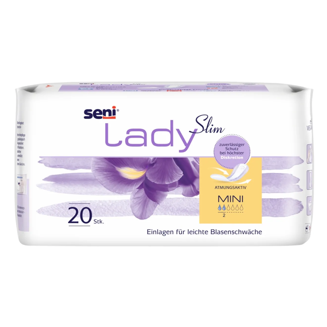 SENI Lady Slim Inkontinenzeinlage mini 20 ST