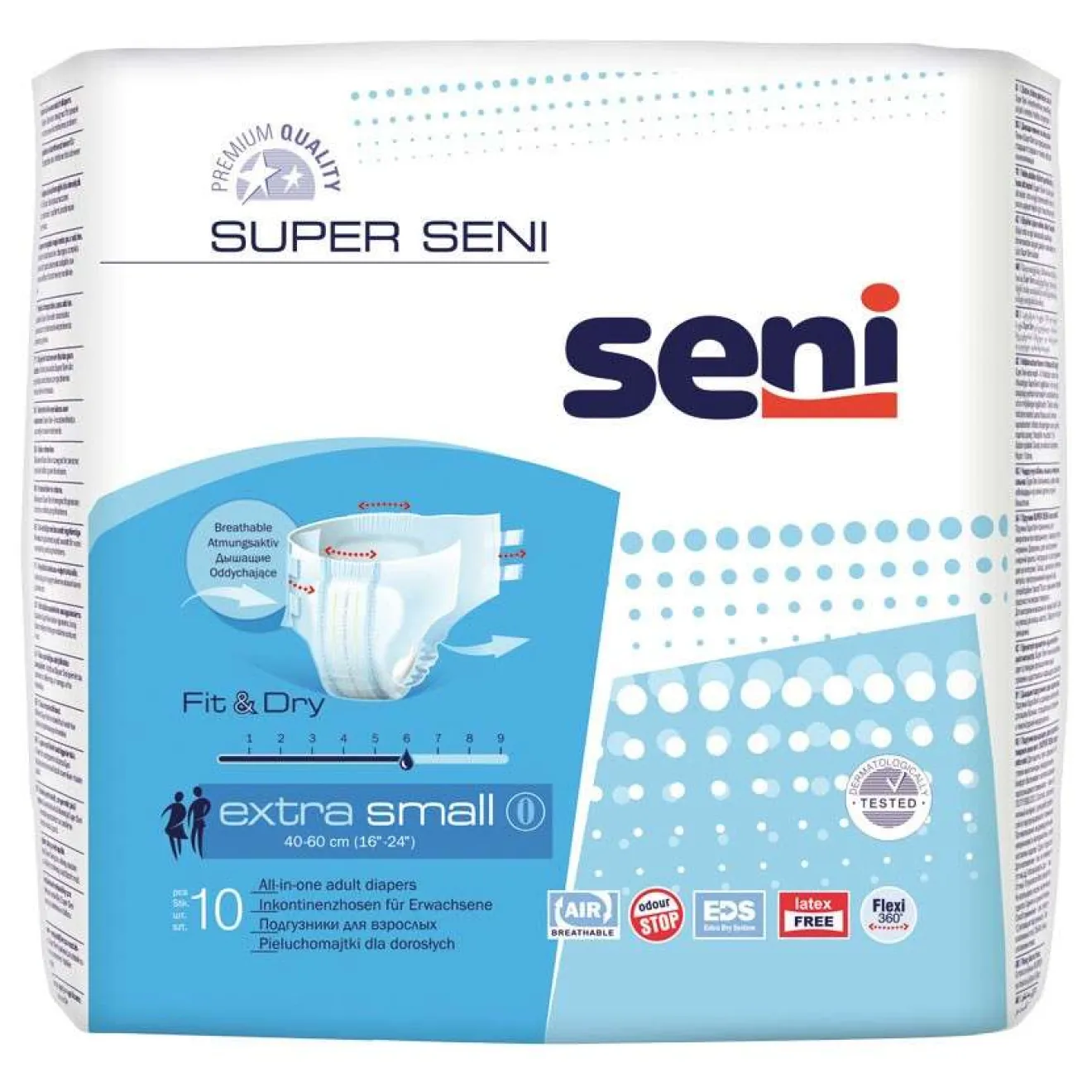 SUPER SENI Gr.0 XS Inkontinenzhose 12x10 ST