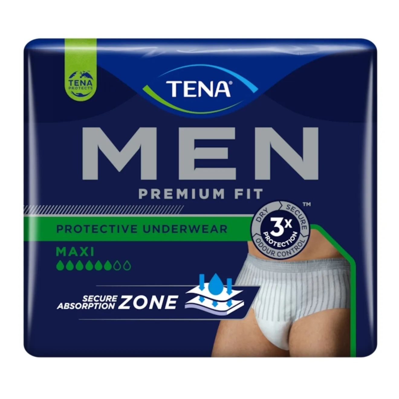 TENA MEN Premium Fit Inkontinenz Pants maxi L/XL 10 ST
