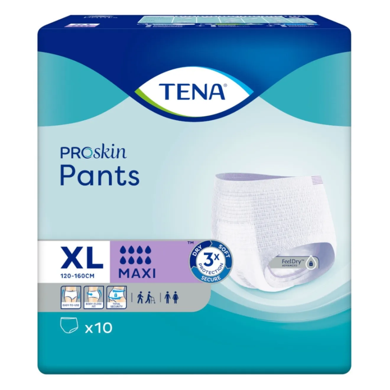 TENA Pants Maxi XL 120-160cm 10 ST