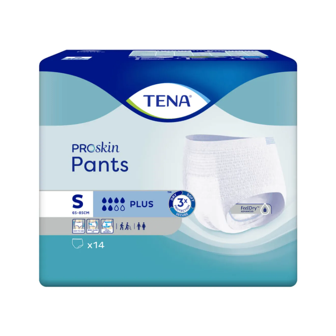 TENA PANTS Plus small 65-85 cm 14 ST
