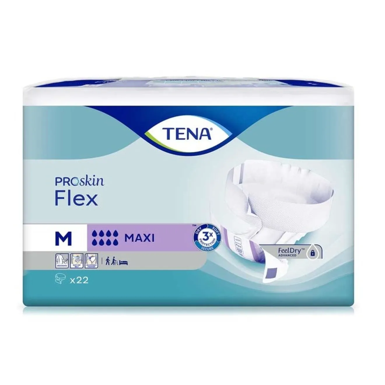 TENA ProSkin FLEX Maxi medium 22 ST