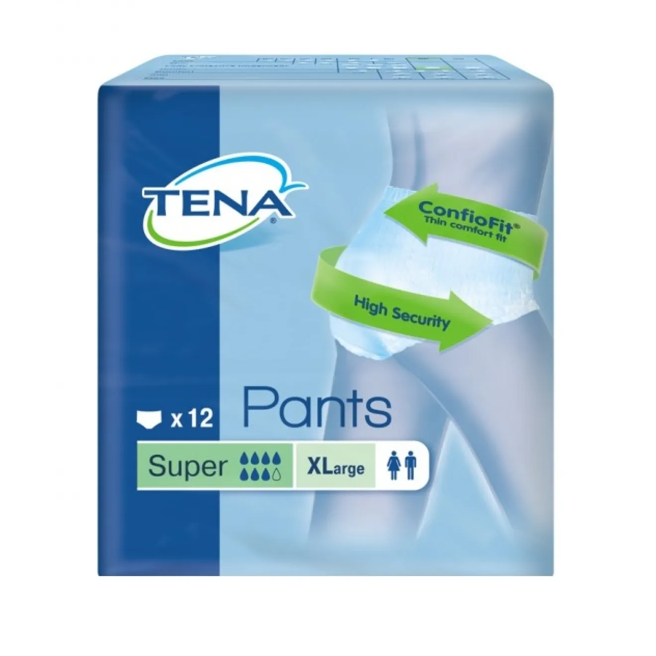 TENA Pants ConfioFit Super XL 12 ST