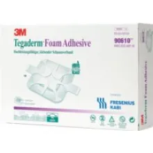 TEGADERM Foam Adhesive FK 6,9x6,9 cm kreuzf. 90615 10 ST